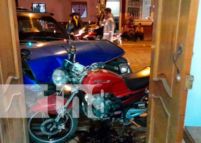3 Accidente de tránsito en Estelí dejó cuantiosos daños materiales