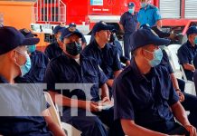 Bomberos reciben capacitación sobre técnicas de manejo de medios contra incendios en Madriz Bomberos reciben capacitación sobre técnicas de manejo de medios contra incendios en Madriz