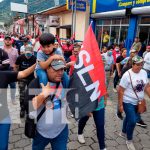 Candidatos Sandinistas a comicios municipales de Jinotega participaron en caminata