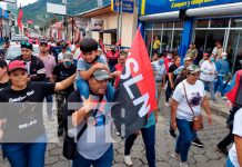 Candidatos Sandinistas a comicios municipales de Jinotega participaron en caminata