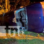 Se salvan de milagro tras sufrir accidente en la Isla de Ometepe