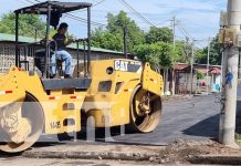 Avanza reparación de calles en el barrio José Benito Escobar, Managua Avanza reparación de calles en el barrio José Benito Escobar, Managua