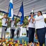 Nicaragua entrega antorcha de la libertad a Costa Rica Nicaragua entrega antorcha de la libertad a Costa Rica