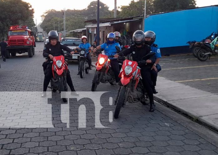 Diana recorre Matiguás para saludar a la Patria bendita y siempre libre