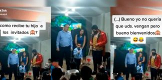 En "pachanga" de niño reciben cachetada de sinceridad