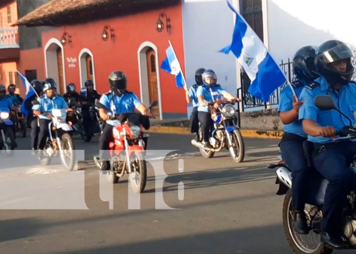 777 Realizan diana en saludo a la Patria Bendita en Granada