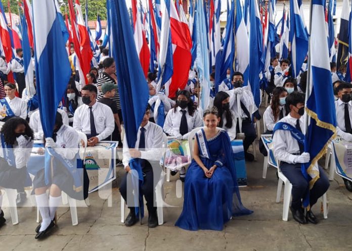 8 Nandaime, Masaya y Granada desfilan en conmemoración a la batalla de San Jacinto