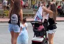 «Bien viva» Esconde a su niña en un coche para no pagar entrada a Disney Las entradas a Disney oscilan entre 109 y 159 dólares