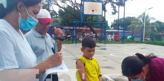 Positivamente se desarrolla jornada de vacunación en barrios de Managua