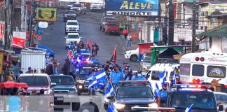 Matagalpa le da bienvenida al mes patrio con una alegre diana