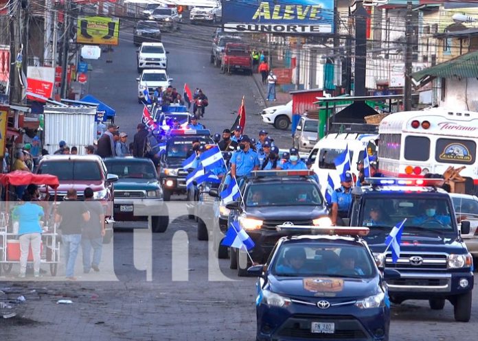 Matagalpa le da bienvenida al mes patrio con una alegre diana