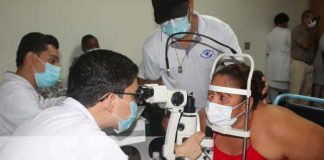 Costeños asisten a Jornada Oftalmológica en Bluefields