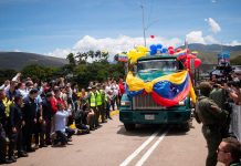 Tras siete años de restricciones Venezuela y Colombia reabrieron sus fronteras Presidente de Colombia, acudió al paso fronterizo