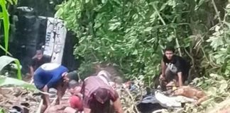 Deslizamiento de tierra por fuertes lluvias en Costa Rica