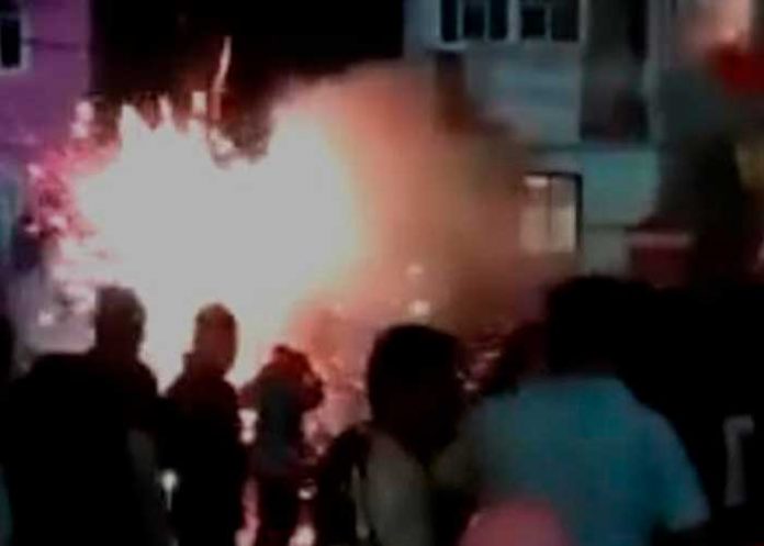 MEXICO1 Al menos 40 heridos tras una trágica explosión de pirotecnia en México