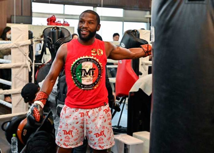 floyd, mayweather, boxeo, exhibición,