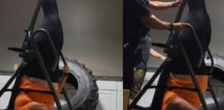 La mujer estuvo boca arriba alrededor de 12 minutos