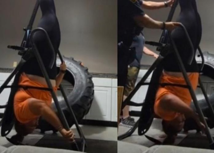 La mujer estuvo boca arriba alrededor de 12 minutos