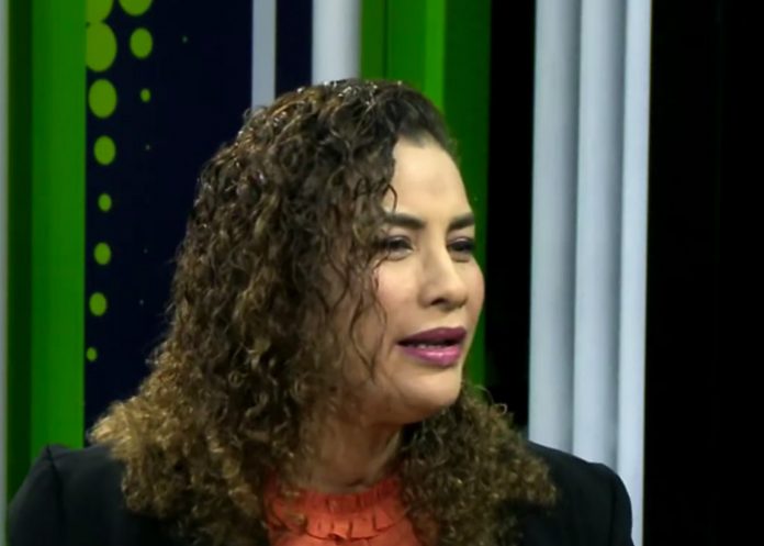 Alcaldesa de Managua, Reyna Rueda, en Estudio TN8
