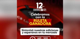 La Ruleta Ganadora de Crónica TN8