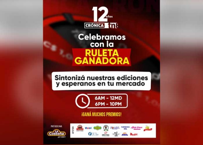 La Ruleta Ganadora de Crónica TN8