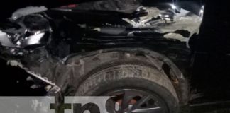 Dos jóvenes lesionados en accidente de tránsito en Chontales