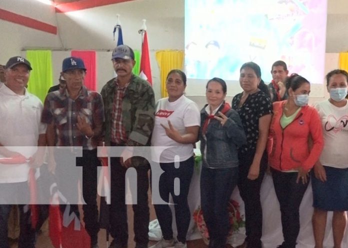 Lanzamiento de candidatos a alcalde y vicealcalde en San Nicolás, Estelí