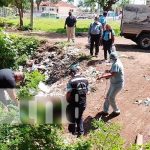 Encuentran a sujeto sin vida al fondo de un cauce en un barrio de Managua Policía de Managua trabaja para identificar la identidad