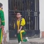 En el cartel estaba la declaración de amor