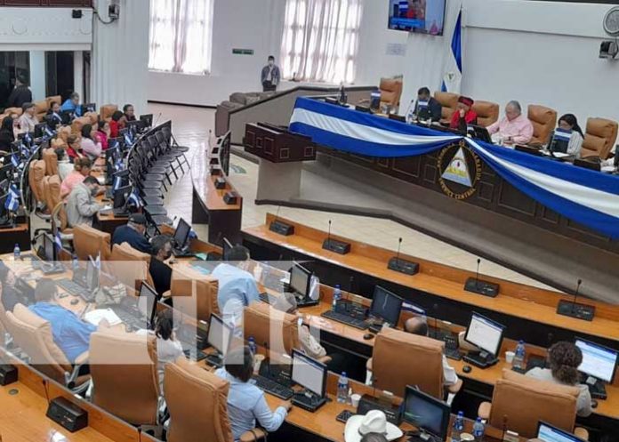 Sesión parlamentaria de la Asamblea Nacional de Nicaragua