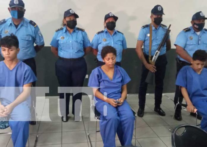 Presuntos asesinos de dos niñas en Managua, llegan a los Juzgados capitalinos