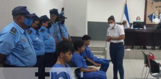 Presuntos asesinos de dos niñas en Managua, llegan a los Juzgados capitalinos