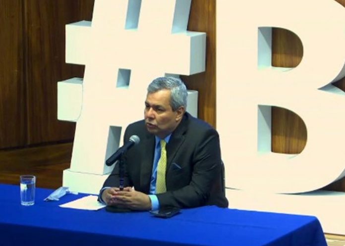 Conferencia de prensa del BCIE en México