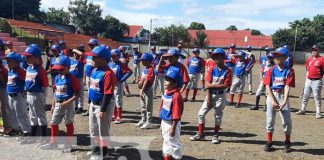 Nueva academia de béisbol infantil en San Judas, Managua