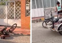 Video: Agrega aparato a su bicicleta que electrocuta al que intenta robarla Electrocuta a todo aquel que intenta robarse su bicicleta