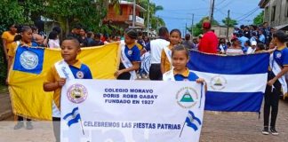 Estudiantes de Bilwi conmemoran la Batalla de San Jacinto