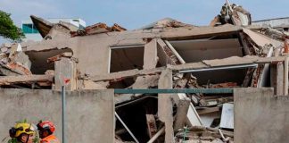 Colapsa edificio de cinco pisos en Brasil dejando un muerto y varios heridos