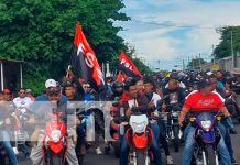 Managua: realizan caravana en saludo a las fiestas patrias Managua: realizan caravana en saludo a las fiestas patrias