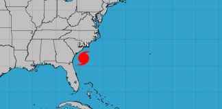 Como huracán categoría 1, Ian tocará tierra en Carolina del Sur