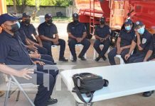 Bomberos de San Jorge se apropian de la cartilla para prevenir el femicidio Presentan cartilla para la prevención del femicidio en San Jorge, Rivas