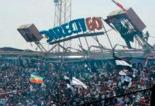 ¡Terror! Varios heridos tras colapsar el techo de un estadio en Chile ¡Terror! Varios heridos tras colapsar el techo de un estadio en Chile