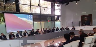 Encuentro de los ministros de Nicaragua con el Partido Comunista de China