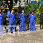 Tras las rejas presuntos delincuentes de Estelí y Chinandega Presentación de delincuentes en Estelí y Chinandega