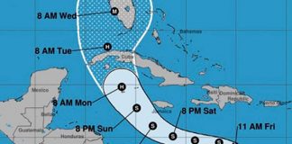 Depresión Tropical Nueve podría convertirse en Huracán en el Caribe