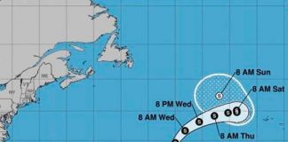 La octava depresión tropical se forma en el Atlántico central