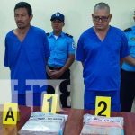 Policía Nacional arresta a capitalinos con más de 4 kilos de cocaína Incautación de cocaína en Managua