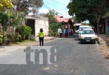 Programa Calles para el Pueblo supera el 90% de avance en Managua Mejoramiento de calles en el barrio Carlos Marx, Managua