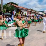 Desfile escolar por las fiestas patrias en Nicaragua