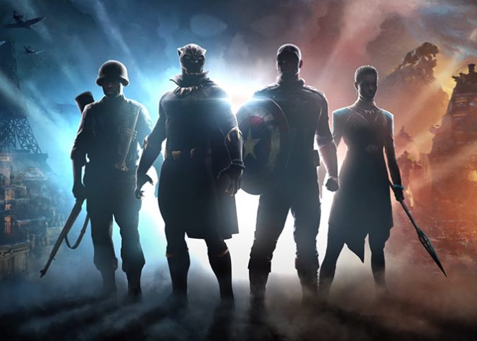 e Primeros vistazos del videojuego de Capitán América y Black Panther