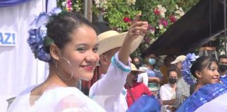 Jinotega, Nueva Segovia, Bilwi y Siuna desfilan celebrando la batalla de San Jacinto